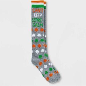 Leprechaun Clover Knee High Socks